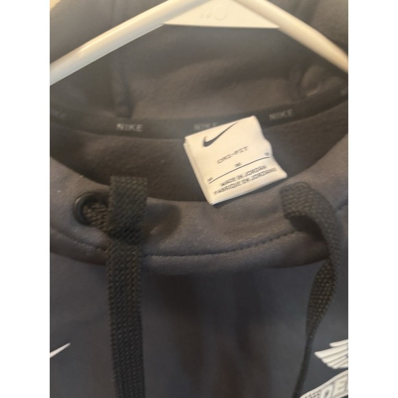 Dekalb Seed Nike Thermafit Black Hoodie Pullover Sweatshirt Men's Size Medium M - Picture 3 of 5